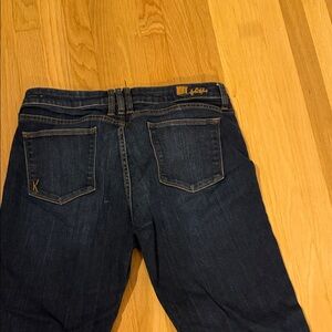Kut from the Kloth Indigo Straight Leg Jeans size 12